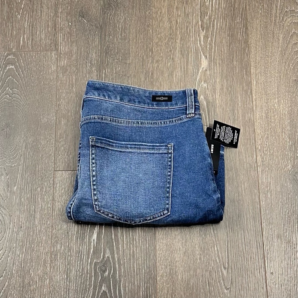 Liverpool Ruffle Denim Skirt Sz 14